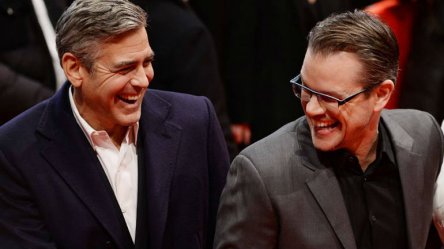 Джордж Клуни и Мэтт Дэймон работают над двумя совместными фильмами
