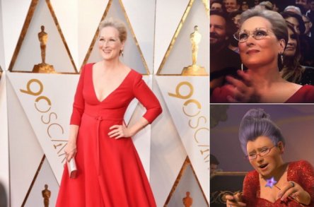 Мэрил Стрип не получила «Оскар», но получила Интернет-мем
